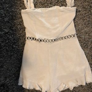 white romper